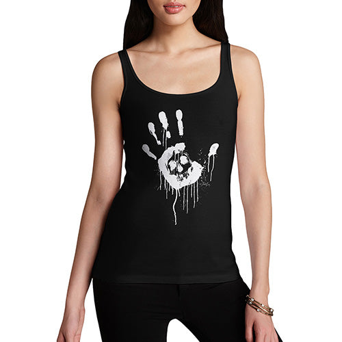 Skull Handprint Women's Tank Top