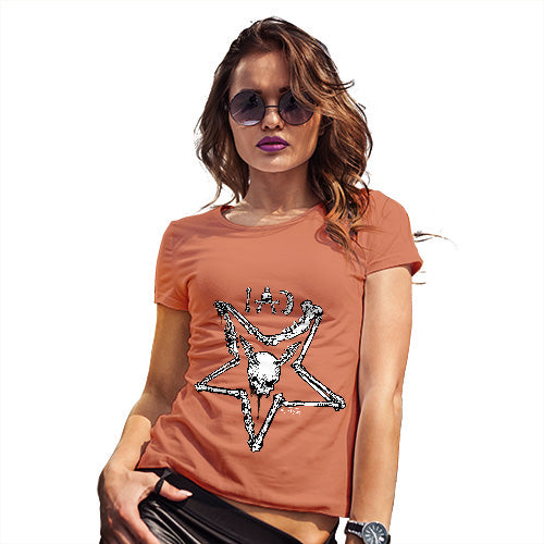 Skulls Pentagram Women's T-Shirt 