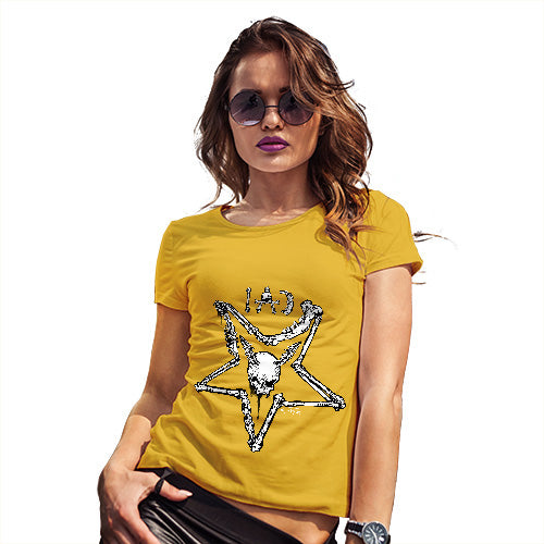 Skulls Pentagram Women's T-Shirt 