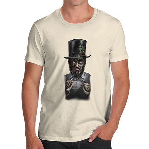 Zombie Abe Lincoln Men's T-Shirt