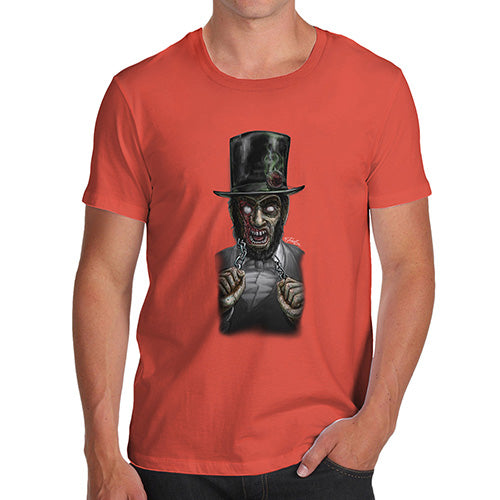 Zombie Abe Lincoln Men's T-Shirt