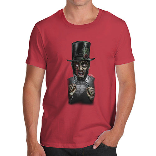 Zombie Abe Lincoln Men's T-Shirt