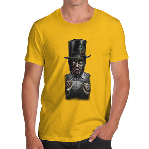 Zombie Abe Lincoln Men's T-Shirt