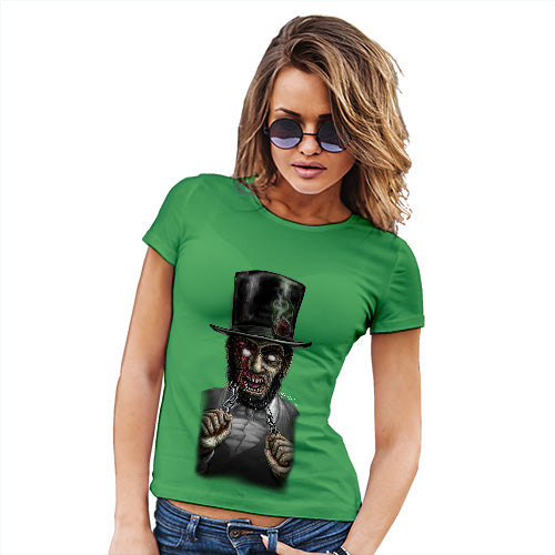 Zombie Abe Lincoln Women's T-Shirt 