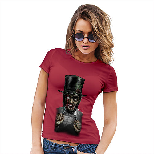 Zombie Abe Lincoln Women's T-Shirt 