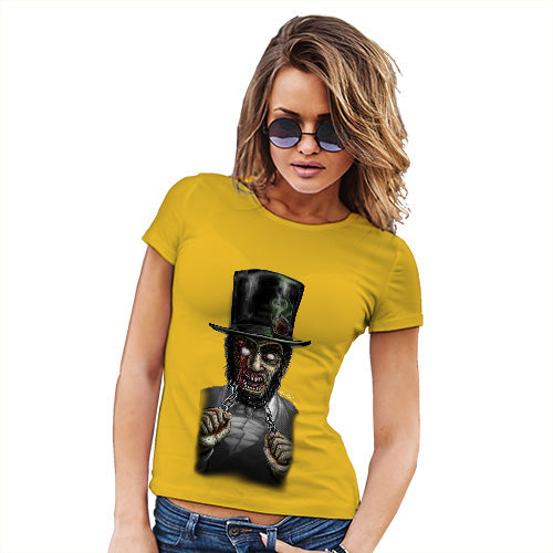 Zombie Abe Lincoln Women's T-Shirt 