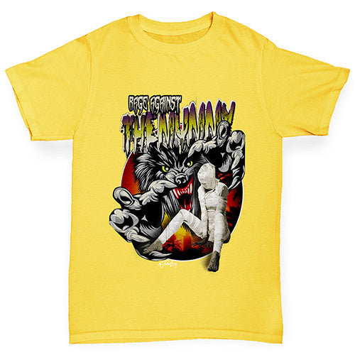 Rage Against The Mummy Boy's T-Shirt