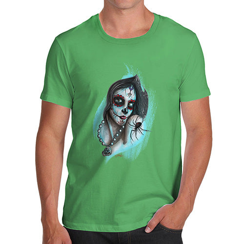 Sugar Skull Woman Men's T-Shirt