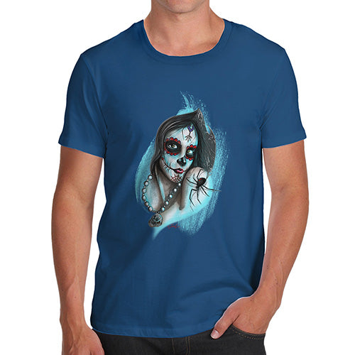 Sugar Skull Woman Men's T-Shirt