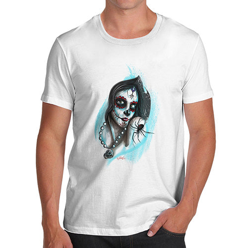 Sugar Skull Woman Men's T-Shirt