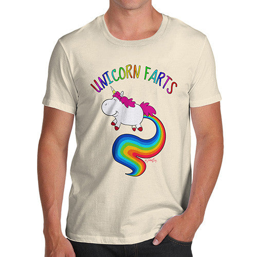 Rainbow Unicorn Farts Uni-Farts Men's T-Shirt