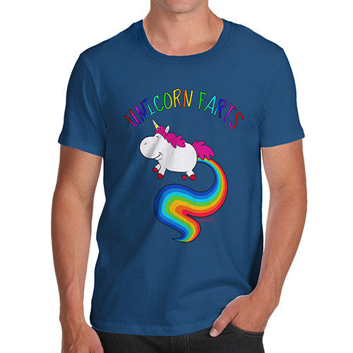 Rainbow Unicorn Farts Uni-Farts Men's T-Shirt