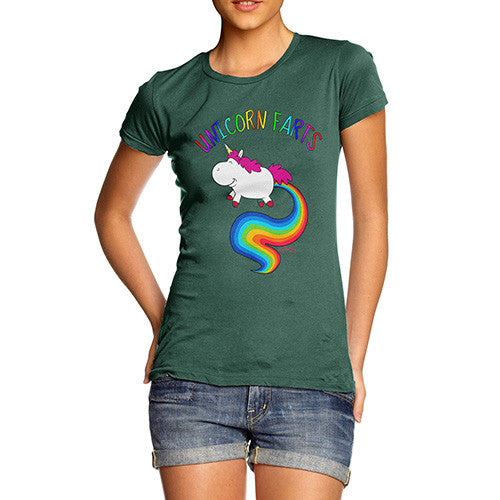 Rainbow Unicorn Farts Uni-Farts Women's T-Shirt 