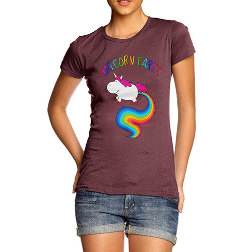 Rainbow Unicorn Farts Uni-Farts Women's T-Shirt 