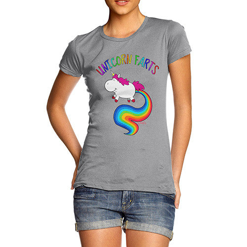 Rainbow Unicorn Farts Uni-Farts Women's T-Shirt 