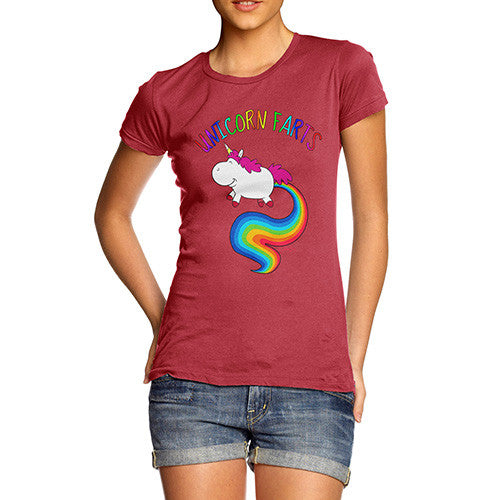 Rainbow Unicorn Farts Uni-Farts Women's T-Shirt 