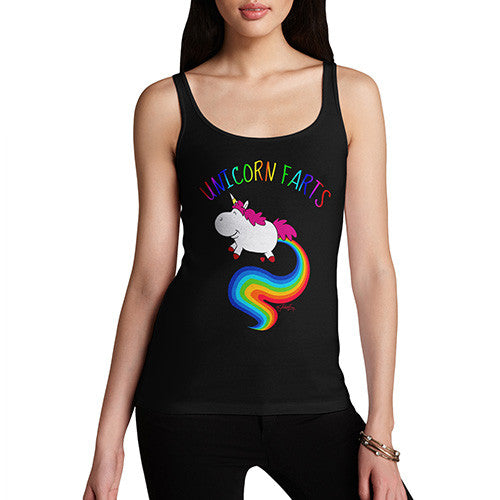 Rainbow Unicorn Farts Uni-Farts Women's Tank Top