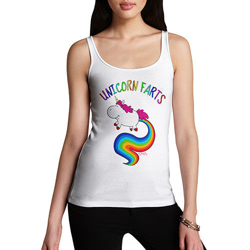 Rainbow Unicorn Farts Uni-Farts Women's Tank Top