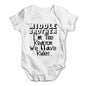 Middle Brother Rules Baby Grow Bodysuit