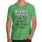 Middle Brother Rules The Reason We Have Rules Men's T-Shirt