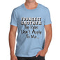 Youngest Brother Rules Rules Don't Apply To Me Men's T-Shirt