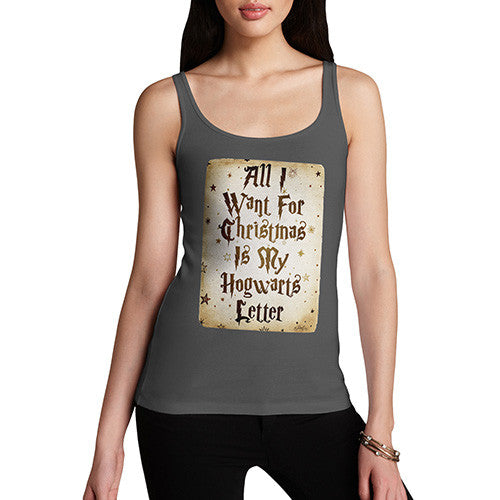 All I Want For Christmas Is My Hogwarts Letter Women's Tank Top