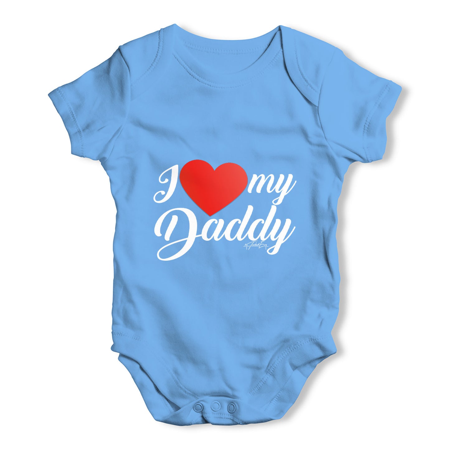 I Love My Daddy Baby Grow Bodysuit