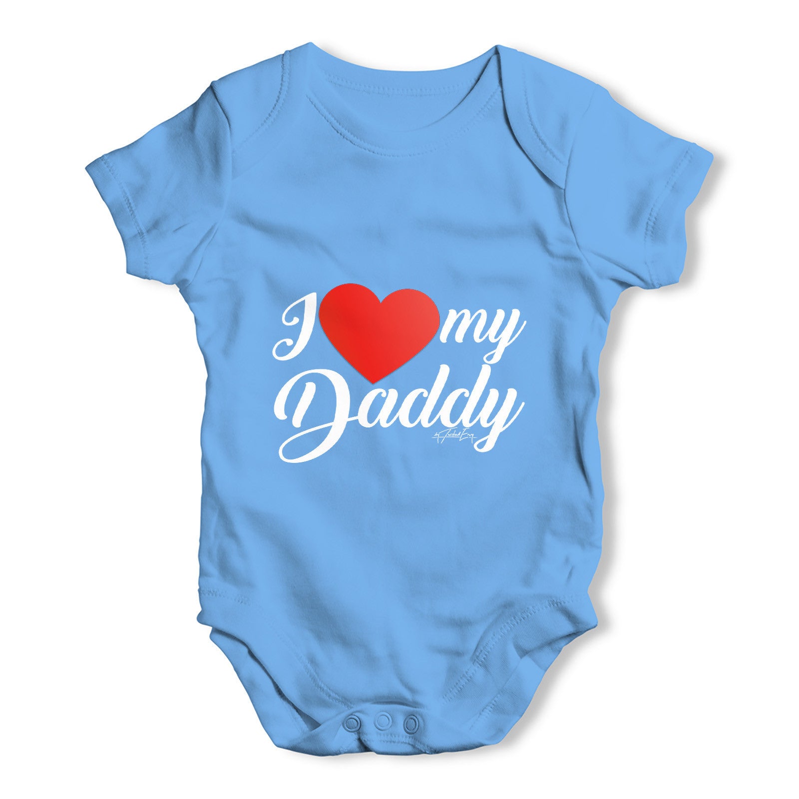 I Love My Daddy Baby Grow Bodysuit