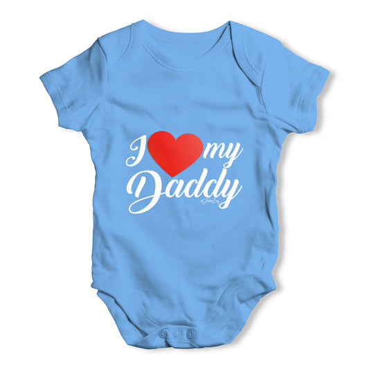 I Love My Daddy Baby Grow Bodysuit