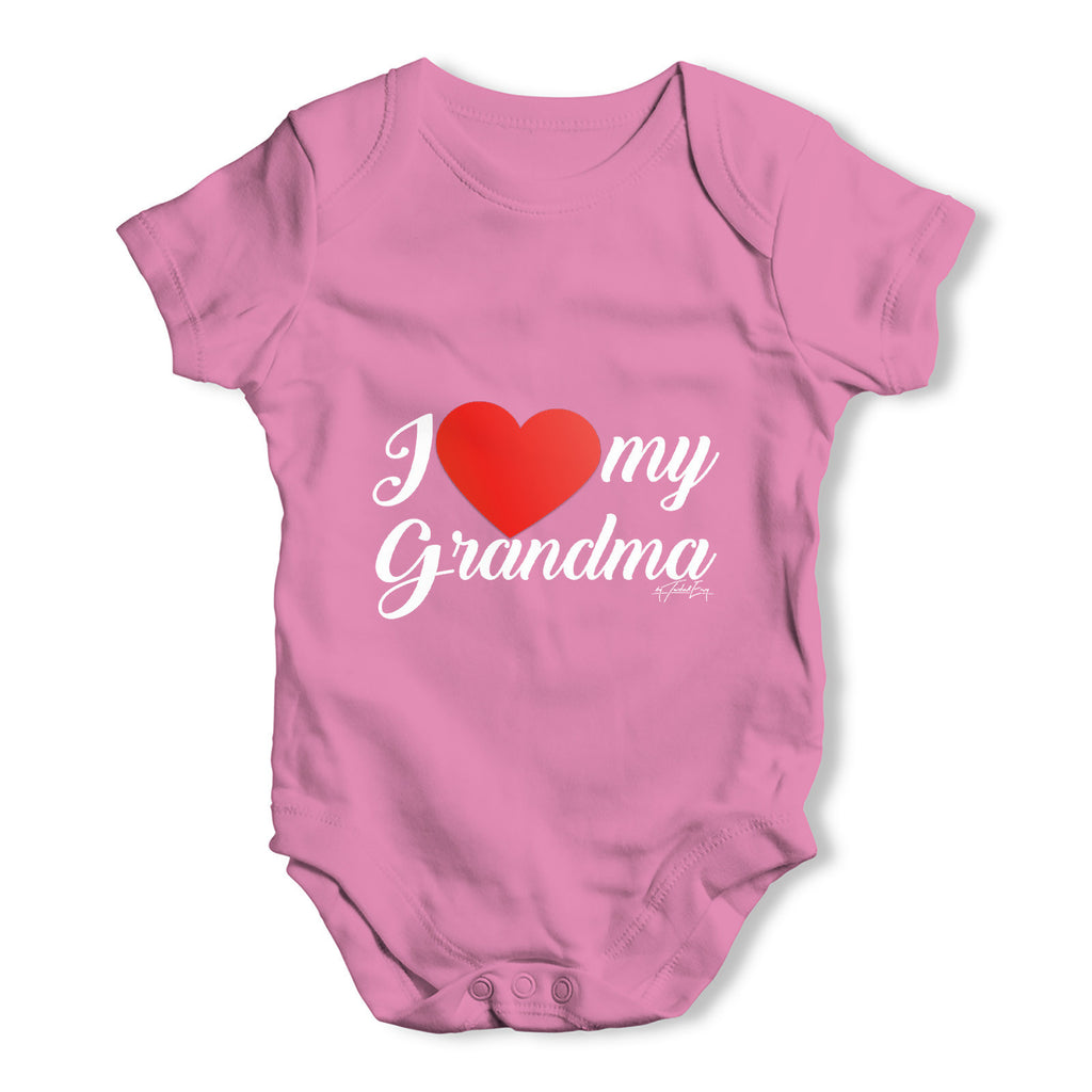 I Love My Grandma Baby Grow Bodysuit