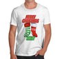 Personalised Merry Christmas Stockings Men's T-Shirt