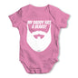 My Daddy Has A Beard Baby Grow Bodysuit