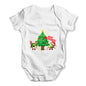 Merry Sproutmas Christmas Tree Baby Grow Bodysuit