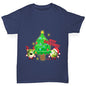 Merry Sproutmas Christmas Tree Boy's T-Shirt