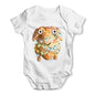 Cartoon Christmas Turkey Baby Grow Bodysuit