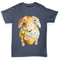 Cartoon Christmas Turkey Boy's T-Shirt