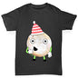 Cartoon Christmas Mince Pie Boy's T-Shirt