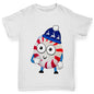 Cartoon Christmas Peppermint Candy Boy's T-Shirt