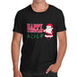 Personalised Happy Christmas Santa Claus Men's T-Shirt