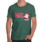 Personalised Happy Christmas Santa Claus Men's T-Shirt