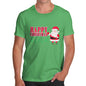 Personalised Happy Christmas Santa Claus Men's T-Shirt