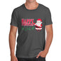 Personalised Happy Christmas Santa Claus Men's T-Shirt