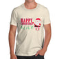 Personalised Happy Christmas Santa Claus Men's T-Shirt