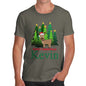 Personalised Christmas Trees Reindeer Men's T-Shirt