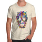 Floral Skull Men's T-Shirt