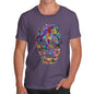 Floral Skull Men's T-Shirt