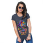 Floral Skull Women's T-Shirt 