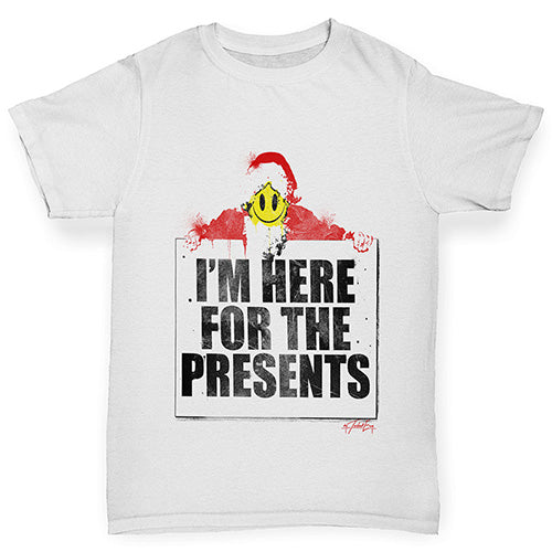 I'm Here For The Presents Boy's T-Shirt