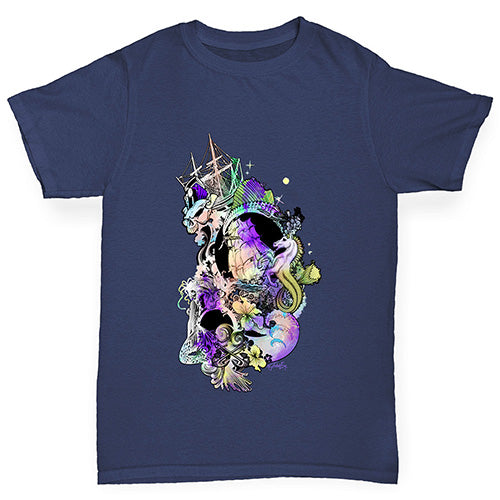 Fantasy Ocean Boy's T-Shirt