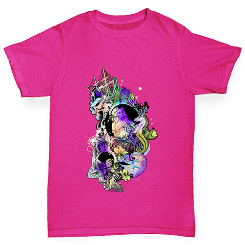 Fantasy Ocean Girl's T-Shirt 